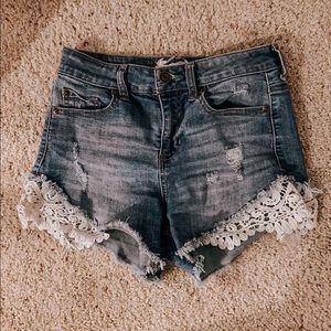 altered state jean shorts